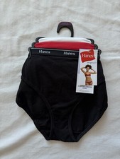 NEW HANES Originals Bikini Cotton Stretch Underwear Panty 3 Pair Size 2XLarge 9