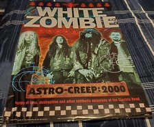 WHITE ZOMBIE-ASTRO-CREEP:2000 1995 OFFICIAL/ORIGINAL GEFFEN/MCA CANADA POSTER