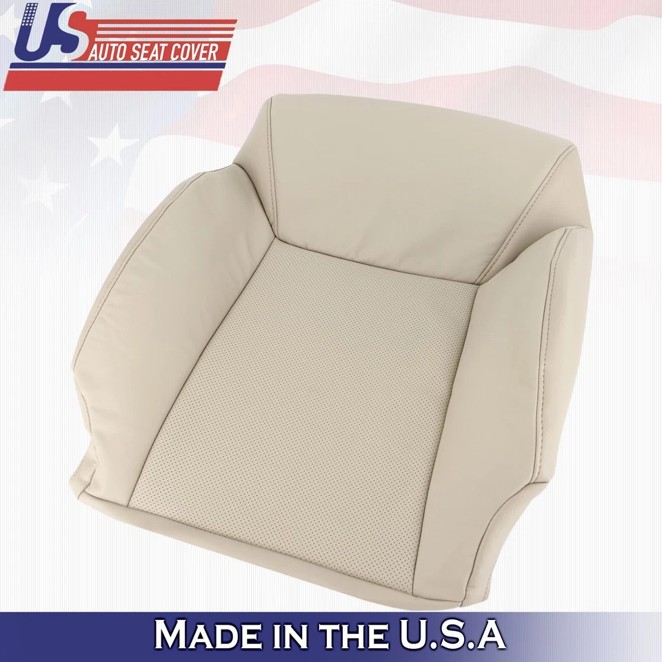 Juego de tapas e inferiores delanteros de cuero para Lexus LX570 2008 a 2011 con cubiertas perfectas tostadas Foto 2 de 4