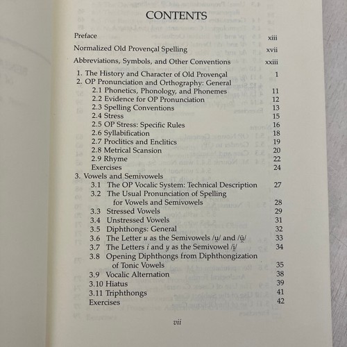 An Old Provencal Primer English & French 1984 VTG HC Smith and Bergin Language - Picture 10 of 10