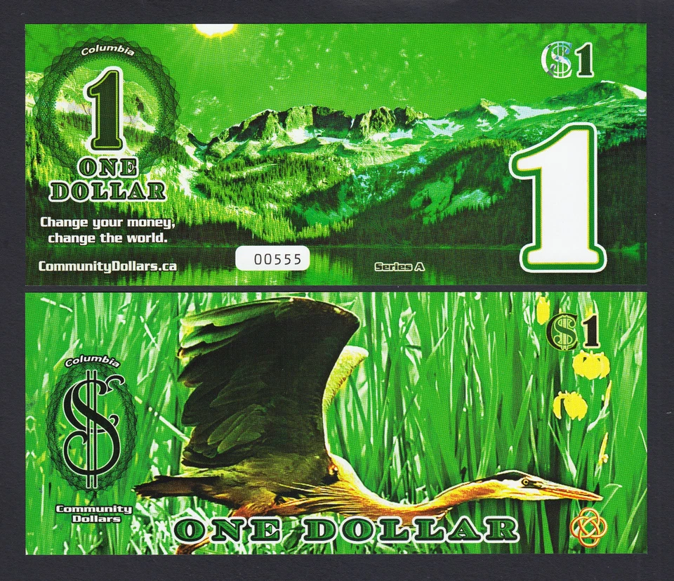 Canada 2013 POLYMER Local Currency BC, COMMUNITY Dollars $1 to $20 (5 Pcs) UNC - Image 2 of 4