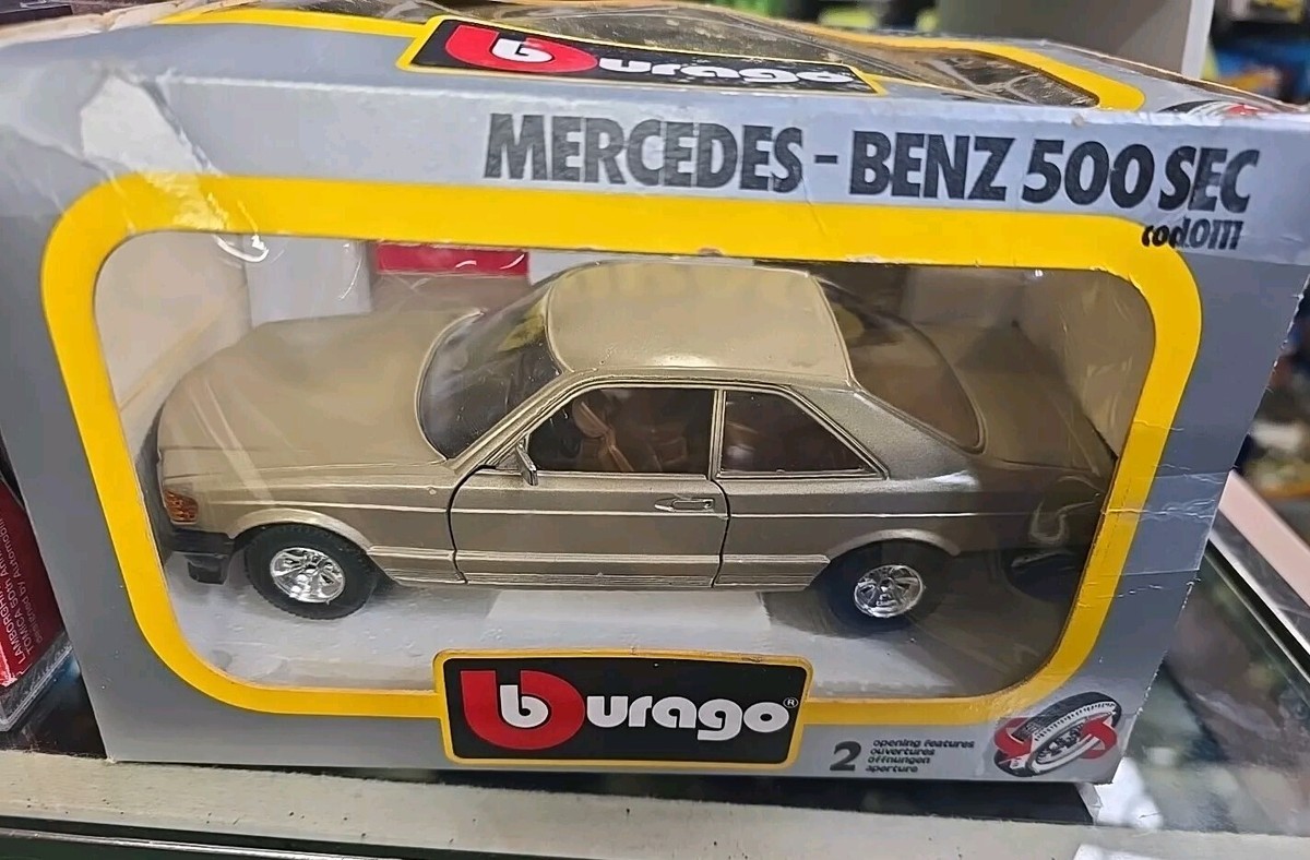Burago メルセデスベンツ 500SEC VINTAGE 1/24 BURAGO MERCEDES BENZ 500 SEC Cod.0111 Made in
