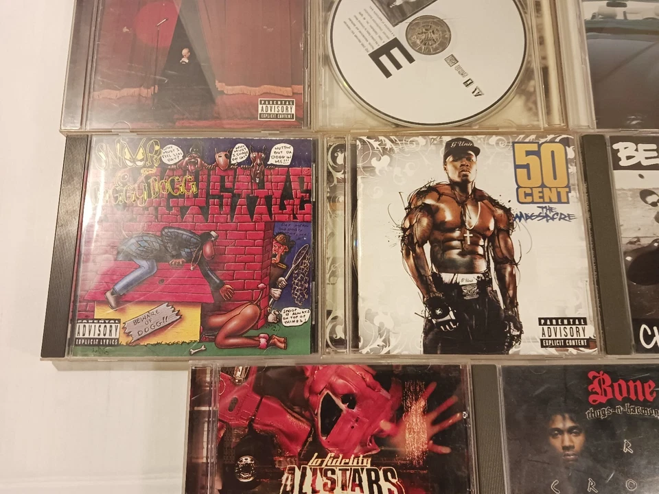 8 Vintage Cd Lot Rap And Hip Hop  Eminem, 50,Jay, Ect   Foto 4 de 4