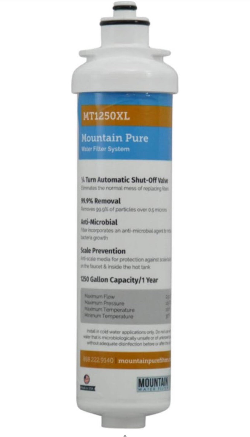 Mountain Pure Water Filter System MT1250XL eBay