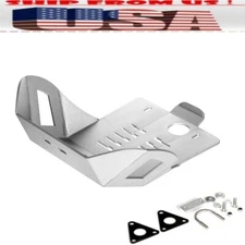 US Lower Skid Plate Engine Mud Guard Bash Cover For KAWASAKI 2022-2024 KLR650