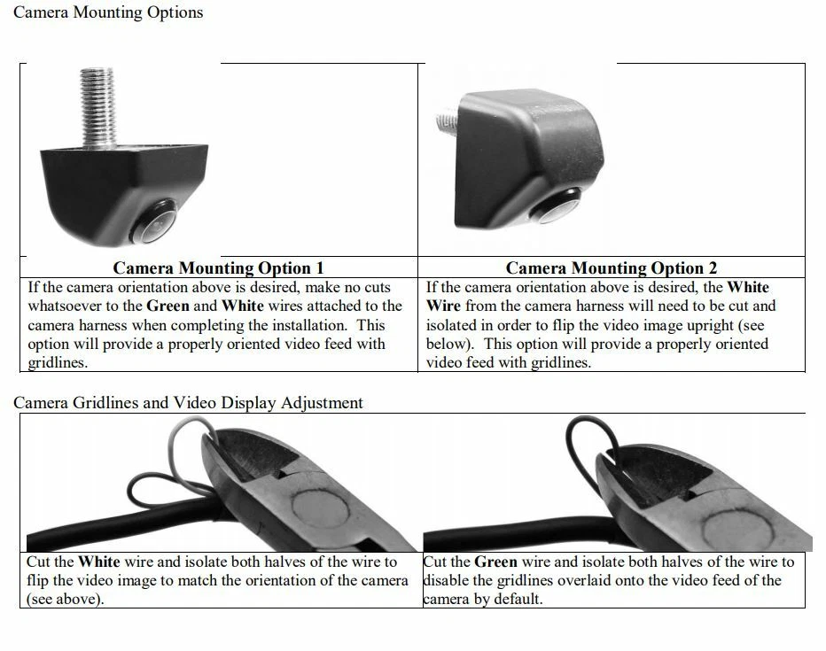 Kit de reubicación de cámara de reversa Rostra C para Toyota Tacoma 2020-2023 Foto 3 de 3
