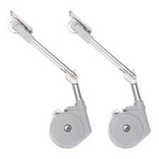 Lid Stay 135 Degree Open With Soft Close 2pcs Hydraulics Lid Support fr Toy Box 