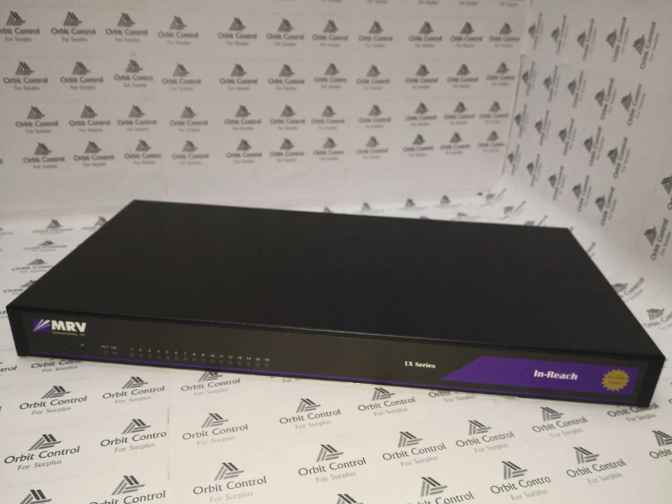 MRV LX-4016S-101AC Console Server 16 Rs-232 Ports V.90 Modem AC Power - NO BOX - Image 2 of 4