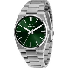 Orologio Chronostar Uomo Acciaio 40mm Quadrante Verde R3753315001