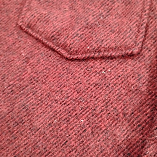 Vintage L.L. Camisa Bean Para Hombres Mediana Roja Lana Northwoods Camisa Chaqueta Chaqueta EE. UU. - Imagen 6 de 12