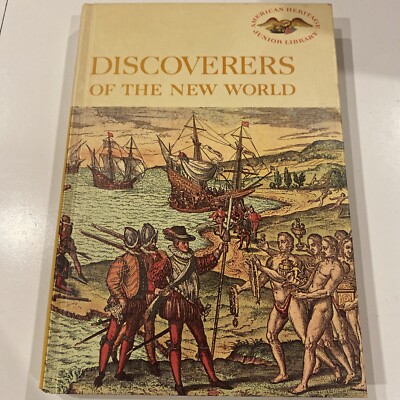 American Heritage Junior Library Discoverers of the New World HC 1961