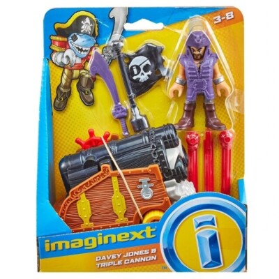 Imaginext - DHH74 Davey Jones & Triple Kanone