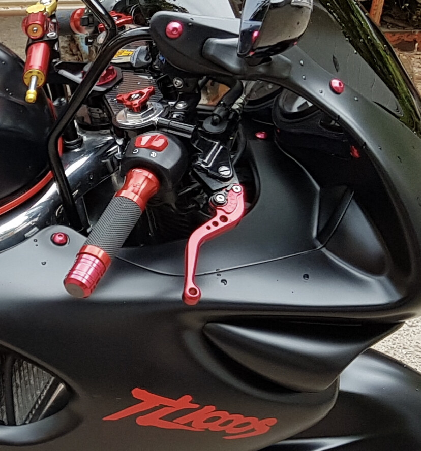 Leviers frein et embrayage pour SUZUKI TL 1000 S 1997-2001 en alliage usiné haute précision