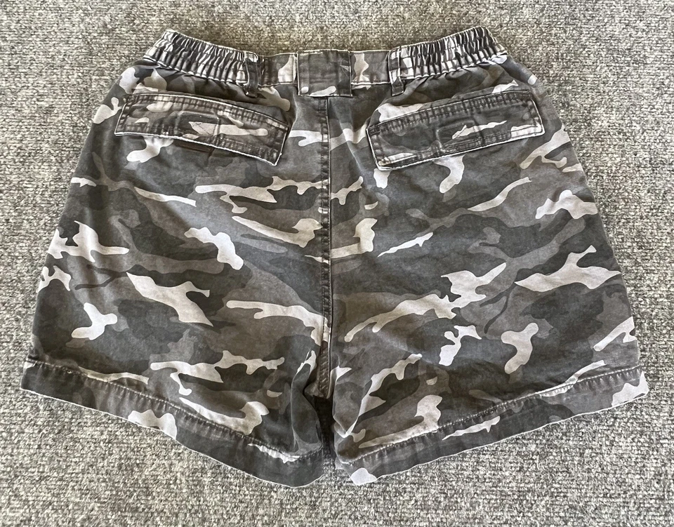 "Camisa de Carga Pelirroja Para Hombres De Colección Camuflada 4.5"" Azul 6 Bolsillos Aire Libre Senderismo Pesca" Foto 2 de 4