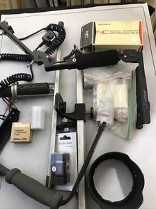 STROBOFRAME CAMERA PARTS (2) Plus Misc. From Estate(?)