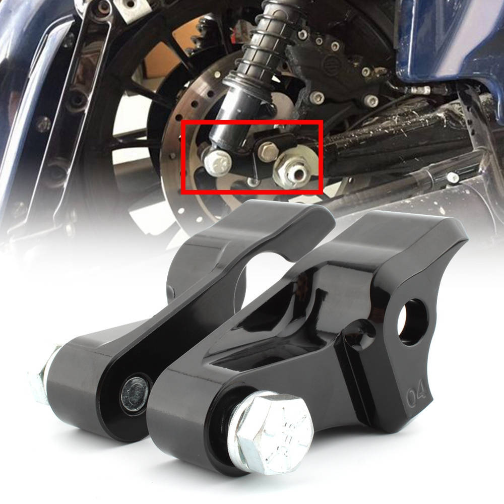 ApplianPar 1-3" Rear Adjustable Lowering Kit For Harley-Davidson Touring Models (2002-2016) - Street Glide, Road King, Electra Glide-664886