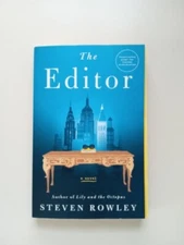 THE EDITOR By Steven Rowley 2019 Paperback UNCORRECTED PROOF 