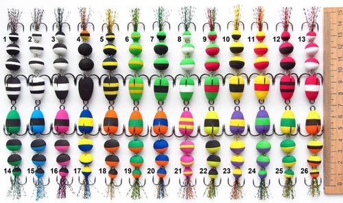 MANDULA Floating Jig Bait Fishing Lure Zanderkiller Zander Walleye Pike Size L