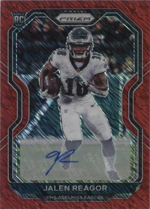 2020 Panini Prizm - Rookie Jalen Reagor #342 Red Shimmer Prizm ...