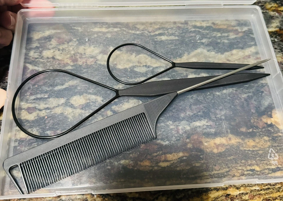 500 rubber band hair ties and styling tools - Image 2 of 4