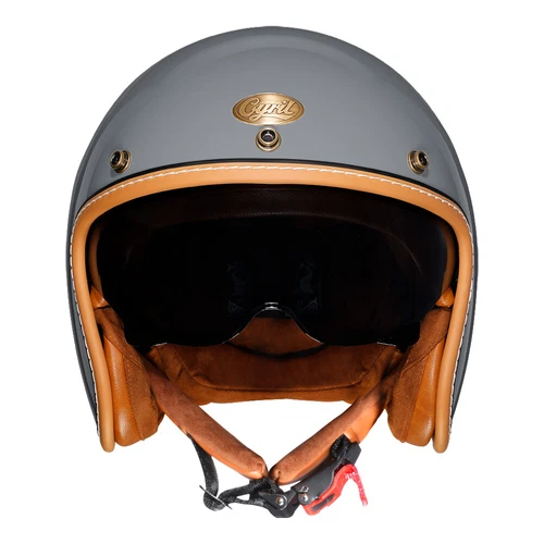 CYRIL Motorcycle Helmet 3/4 Open Face Lightweight C100 Vintage for Adult - Picture 45 of 50