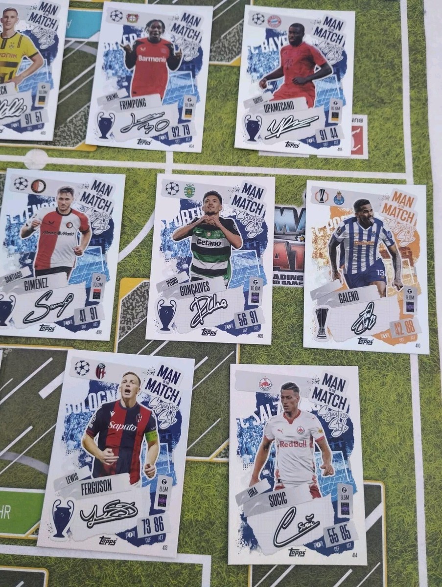 Topps Match Attax UEFA CL 2024/25 MAN OF THE MATCH SET All Topps Match Attax UEFA CL 2024/25 MAN OF THE MATCH SET All