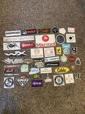 44 Outdoor Stickers!!! Cablz Hillsound Marmot Wileyx Bula Ergo Gibbon SlackLines