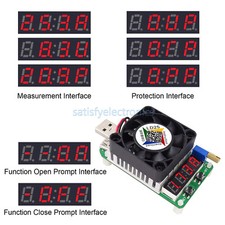 1PCS Electronic Load Resistor USB Interface Discharge Battery Test 25W Tester