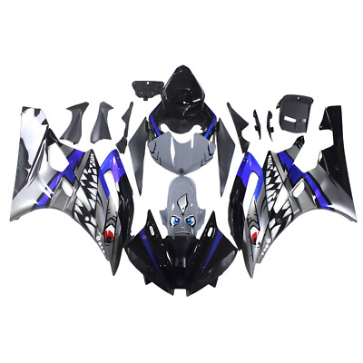 Shark Attack Fairings For Yamaha YZF-600 R6 2006 2007 R6 06 07 ABS Bike Bodywork