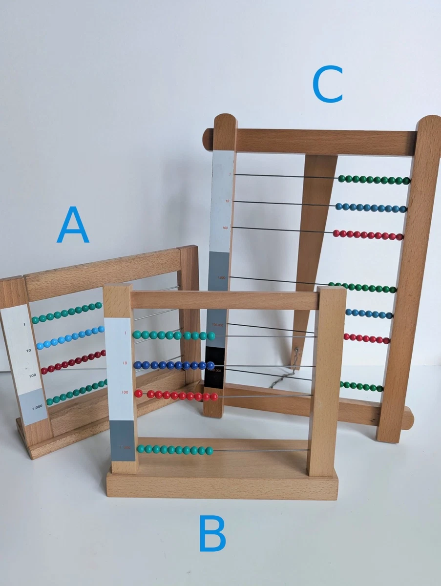 Centtechi Montessori   Juego de mesa de madera para niños de 4 6 8 12, 36 palitos coloridos juguetes educativos de matemáticas para niños de 3, 4, 5, 6 años, juegos clásicos y divertidos