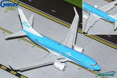 GeminiJets KLM Royal Dutch Airlines Boeing 737-700W Flaps Down Version