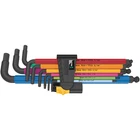 Wera 950/9 Hex-Plus Multicolour Imperial 2 L-Key Set, Imperial, 9 Pieces
