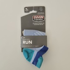 DARN TOUGH Running Socks No Show Tab Ultra-Lightweight Womens M 7.5-9.5 Sky 1043