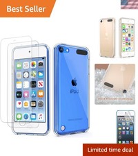 Anti-Yellowing Slim TPU Case for iPod Touch 5/6/7 - Clear  Lightweight Design