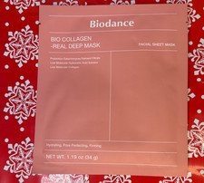 Biodance Bio  Collagen Real Deep Korean Overnight Hydrogel Mask Exp 01/2028 Face