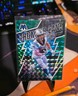 2022 Panini Mosaic - Thunder Lane Christian McCaffrey #TL-4 Green Mosaic Prizm