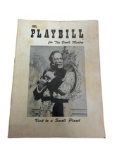 1957 Visit to a Small Planet Playbill Gore Vidal Cyril Ritchard