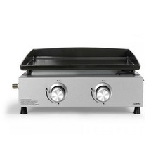 Livoo Plancha Gaz 5000w Plaque Acier émaillé 45.5x35.5cm DOC323I