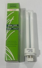 Image of General Electric 26w 4 Pin Cool White Double Turn Compact Flourescent Lamp