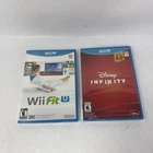 Lot of 2 Sealed Wii U Games | Wii Fit U & Disney Infinity 3.0