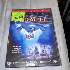 Walt Disney Video Miracle DVD Drama Sports Movie Widescreen Tall/DVD Case