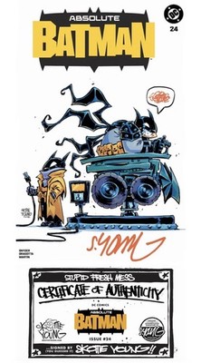 Presale Absolute Batman #24 SIGNED Skottie Young Exclusive w/COA PRESALE 10/23