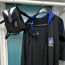 Harry Potter Ravenclaw Robe and Backpack Set Black Blue