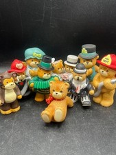 Lot of 9 Premium Vintage Lucy And Me Rigg Teddy Bear Figurines VGC Lot of 9