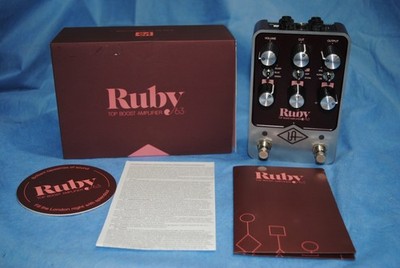 Universal Audio Ruby 63 Top Boost Amplifier Pedal **NICE**