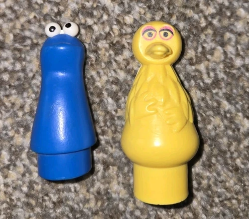 Vtg Fisher Price Family Sesame Street Clubhouse 1977 Big Bird Cookie Monster Onl