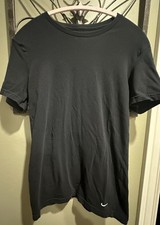 Nike Women's Dri-Fit Small Black Crewneck Shirt cotton