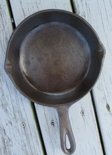 BSR Birmingham Stove & Range Co, Red Mountain Series Cast Iron Skillet #5 H