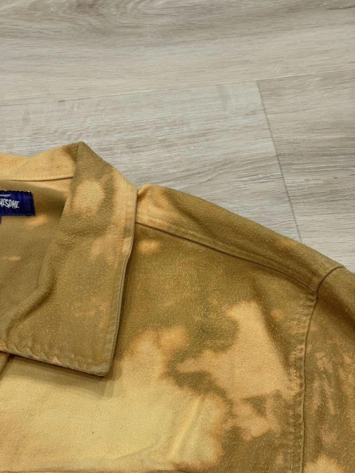 F*cking Awesome FA Bleached Trucker Jacket - product detail image 2
