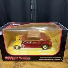 First Gear WIX Filters '34 Ford Coupe Candy Apple Red Hot Rod 1:25 Diecast Car